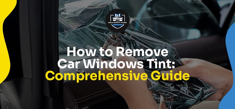 How to Remove Car Windows Tint Comprehensive Guide